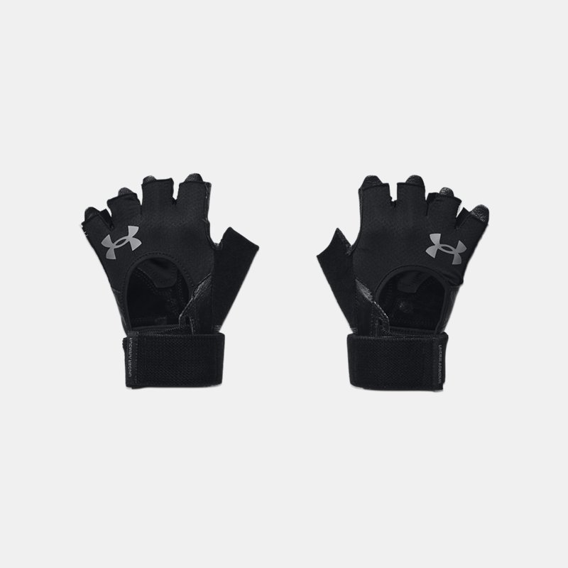 Men's  Under Armour  Weightlifting Gloves Black / Black / Pitch Gray S